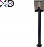Lampy ogrodowe - LVT XD-QA130B lampa stojąca ogrodowa IP44 1x60W E27 czarna/dymiona - miniaturka - grafika 1