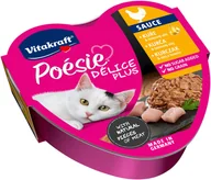 Mokra karma dla kotów - VITAKRAFT Poesie delice PLUS kurczak - Przysmak dla kota - 85g - miniaturka - grafika 1