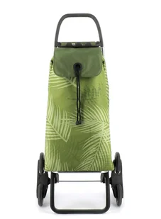 Wózek na zakupy Rolser I-Max Costa Rica 6-kołowy na schody - khaki - Torby i wózki na zakupy - miniaturka - grafika 1