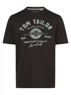 Tom Tailor - T-shirt męski, szary - Koszulki męskie - miniaturka - grafika 1