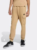 Spodnie męskie - adidas Bojówki w kolorze beżowym - miniaturka - grafika 1