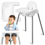 Krzesełka do karmienia - Krzesełko Artnico Tilio białe do karmienia dziecka - miniaturka - grafika 1