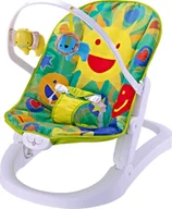 Leżaczki i huśtawki - EURObaby Leżaczek Słoneczko Eurobaby - miniaturka - grafika 1