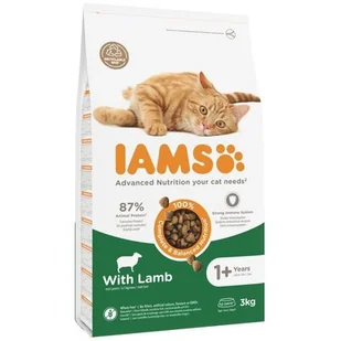 IAMS Adult z jagnięciną 3 kg - Sucha karma dla kotów - miniaturka - grafika 1