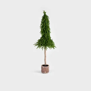 HOMLA HECTOR Choinka na pieńku 80 cm - Choinki - miniaturka - grafika 1