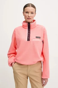 Columbia bluza sportowa Helvetia kolor różowy z aplikacją 2092231 - Bluzy damskie - miniaturka - grafika 1