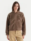 Bluzy damskie - The North Face Polar Extreme Pile NF0A88ZB Brązowy Regular Fit - miniaturka - grafika 1