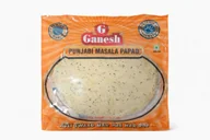 Krakersy - Papad Punjabi masala Ganesh Punjabi Masala Papad 200g - pikantny pieprzowy - miniaturka - grafika 1