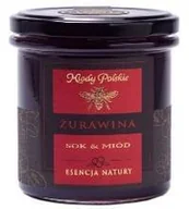 Miód - Miody Polskie Sp. z o.o. Miód & Sok Żurawina 250g - miniaturka - grafika 1