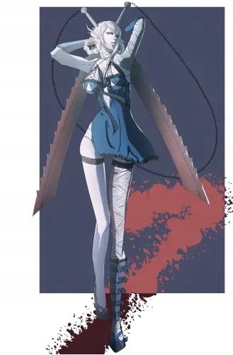 Plakat Anime Manga Nier nier_030 A1+ (custom)