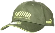 Czapki damskie - Puma BVB ftblCulture czapka bejsbolowa Olivine-Safety Yellow Jeden rozmiar 023516 - miniaturka - grafika 1