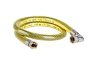 Pozostałe akcesoria sieciowe - PRZEWÓD PRZYŁĄCZENIOWY WĄŻ ELASTYCZNY DO GAZU CMG 1/2" W Kolano Diamond Flex DN12 1250 mm - miniaturka - grafika 1