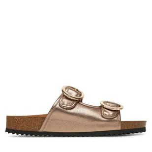 Klapki Caprice 9-27403-44 Brązowy - Klapki i japonki damskie - miniaturka - grafika 1