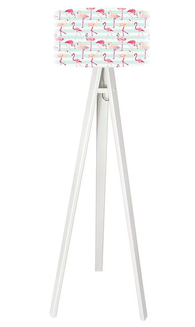 Macodesign Lampa podłogowa Flamingi tripod-foto-239p-w, 60 W