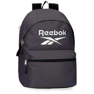 Reebok Boston Plecak Szkolny Dwukomorowy Możliwość dostosowania do laptopa 15,6 cala Szary 31x45x15 cm Poliester by Joumma Bags, Szary, 31x44x17.5 cms, dwukomorowy plecak na laptopa - Plecaki szkolne i tornistry - miniaturka - grafika 1