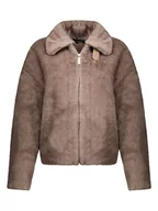 Kurtki damskie - Geographical Norway Kurtka przejściowa "Donica" w kolorze beżowym - miniaturka - grafika 1