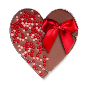 Czekolada mleczna w kształcie serca Karmello 110g - Czekolada Czekolada mleczna w kształcie serca Karmello 110g - Czekolada - miniaturka - grafika 1