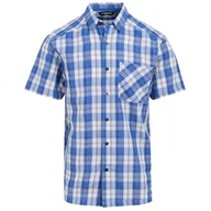 Koszulki sportowe męskie - Koszula męska Regatta Mindano IX Rozmiar: XXL / Kolor: biały/niebieski - miniaturka - grafika 1