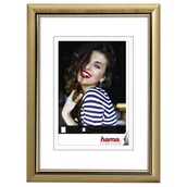 Ramki na zdjęcia - Hama Ramka SARAGOSSA ZŁOTA 30X40 676780000 - miniaturka - grafika 1