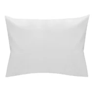 Poszewki na poduszki - Poszewka hotelowa 50x70 biała Gładka na zakładkę - miniaturka - grafika 1