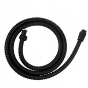 Węże prysznicowe - KFA Stinnea wąż prysznicowy 150 cm, czarny 2564 - miniaturka - grafika 1