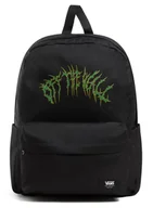 Plecaki - Plecak młodzieżowy Vans Old Skool Backpack - black / fairway - miniaturka - grafika 1