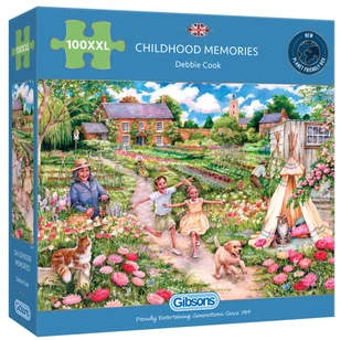 G3 Gibsons Puzzle 100 XXL Wspomnienia z dzieciństwa - Puzzle - miniaturka - grafika 1