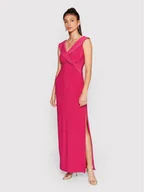 Sukienki - Lauren Ralph Lauren Sukienka wieczorowa 253863940006 Różowy Slim Fit - miniaturka - grafika 1