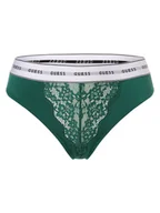Majtki damskie - GUESS Stringi Kobiety zielony jednolity, M - miniaturka - grafika 1