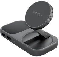 Stacje dokujące i replikatory portów - Docking station Energea Widock Plus 7in1 USB-C 3.1 with Qi2 graphite WIDOCK-PLU71-GUN - miniaturka - grafika 1