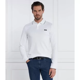 Calvin Klein Polo TIPPING | Slim Fit | stretch pique - Koszule męskie - miniaturka - grafika 1