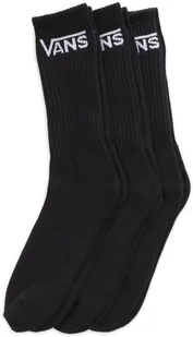 skarpety męskie VANS CLASSIC CREW SOCKS Black - Skarpetki damskie - miniaturka - grafika 1