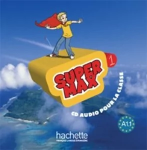 Super Max 1 CD Audio - Książki do nauki języka francuskiego - miniaturka - grafika 1