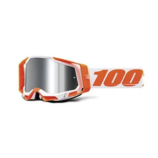 100% Okulary krzyżowe Racecraft Gen 2 Białe - Gogle i okulary motocyklowe - miniaturka - grafika 1