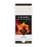 Czekolada - Lindt EXCELLENCE Caramel with Sea Salt 100g - miniaturka - grafika 1