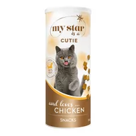 Przysmaki dla kotów - My Star is a Cutie  Freeze Dried Snack, kurczak - 3 x 25 g - miniaturka - grafika 1