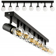 Lampy sufitowe - Lampa Sufitowa Led Szyna Regulowana 8x E27 Loft - miniaturka - grafika 1