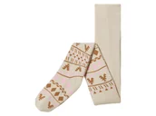 Rajstopy dziecięce - lupilu® Rajstopy termiczne dziecięce z bawełną (110/116, Beżowy) - miniaturka - grafika 1