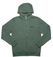 Bluzy męskie - bluza męska FALLEN TRADITION ZIP HOODIE Olive/Black - miniaturka - grafika 1