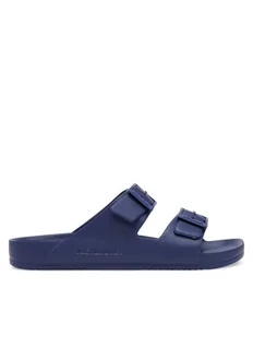 Jack&Jones Klapki Jfwcroxton 12204004 Granatowy - Klapki i japonki męskie - miniaturka - grafika 1