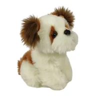 Zabawki interaktywne dla dzieci - Maskotka Pies Shih Tzu Mały Pluszak 18cm Miękka Przytulanka Miś Piesek - miniaturka - grafika 1