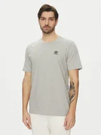 Koszulki męskie - adidas T-Shirt Trefoil Essentials JC9988 Szary Regular Fit - miniaturka - grafika 1