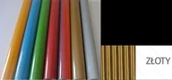 Szkolne artykuły papiernicze - Mona R1725 Tektura falista "E" rolka 50cm x 70cm kolor złoty - miniaturka - grafika 1