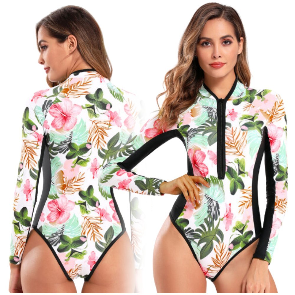 Strój Kąpielowy Jednoczęściowy Do Surfingu, Modelujący Wyszczuplający, Rozmiar XL