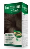 Farba kremowa z utleniaczem do włosów Farmatint Permanent Color Gel 5N Light Brown 150 ml (8470001791689) - Farby do włosów i szampony koloryzujące - miniaturka - grafika 1