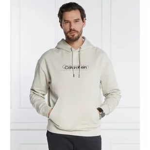 Calvin Klein Bluza DOUBLE FLOCK LOGO | Regular Fit - Bluzy męskie - miniaturka - grafika 1