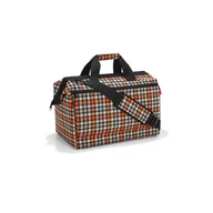 Torebki damskie - Torba Glencheck Red Allrounder L Pocket Reisenthel - miniaturka - grafika 1