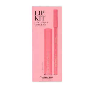 PIERRE RENE LIP KIT ZESTAW DO MAKIJAŻU UST 01 LIP CORAL FUSION - Zestawy kosmetyków damskich - miniaturka - grafika 1
