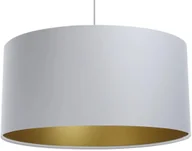 Lampy sufitowe - Lampa wisząca MODERN 40 szara/złota BPS KONCEPT - miniaturka - grafika 1