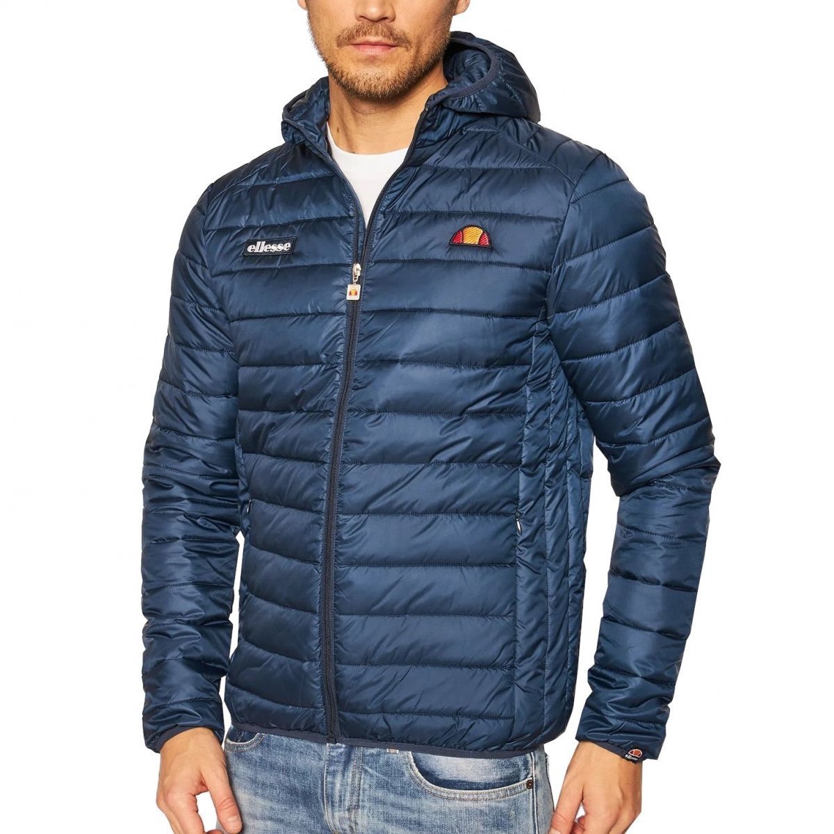 Ellesse kurtka męska z kapturem Lombardy Padded Jacket SHS01115429 L